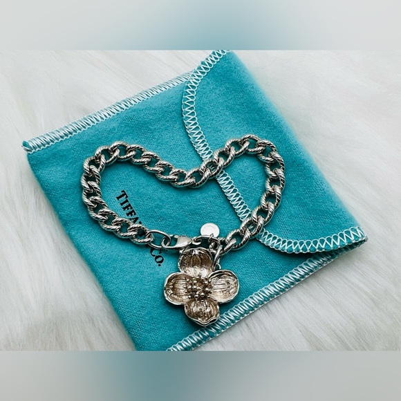 Tiffany Dogwood Flower Bracelet - Picture 1 of 5